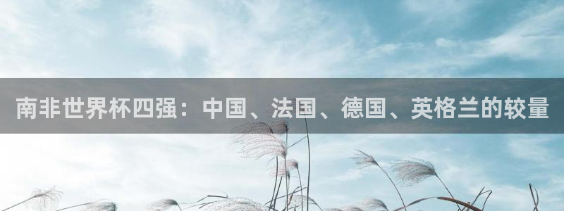 世界杯预选赛亚洲：南非世界杯四强：中国、法国、德国、英格兰的较量