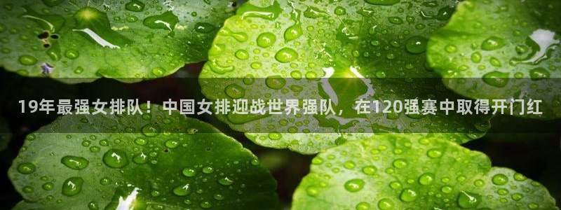 足球世预赛：19年最强女排队！中国女排迎战世界强队，在120强赛中取得开门红