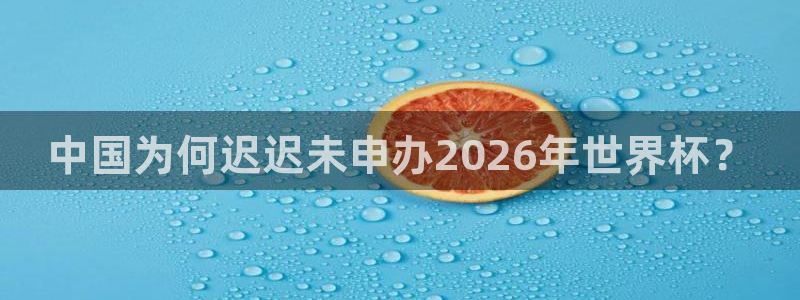 2026年世界杯对阵图：中国为何迟迟未申办2026年世界杯？
